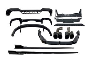 Kit De Carrocería BMW X3 G01 LCI Look M Performance Brillante Negro