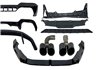 Kit De Carrocería BMW X3 G01 LCI Look M Performance Brillante Negro