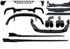 Kit De Carrocería BMW X3 G01 LCI Look M Performance Brillante Negro
