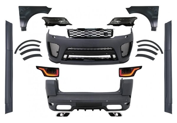 Kit De Carrocería Range Rover Sport 2013-2017 Look 2018 SVR