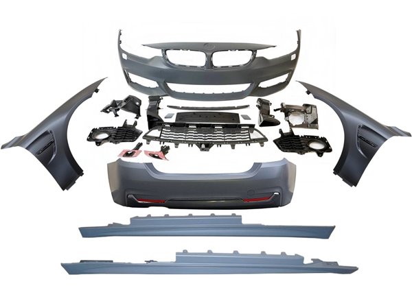 Kit De Carrocería BMW F32 / F33 Look M-Tech Con Aletas