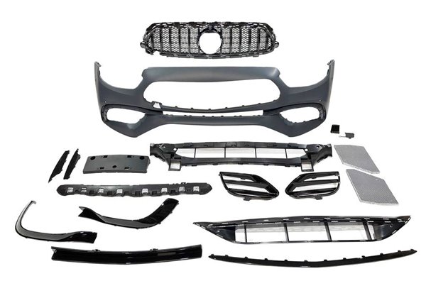 Paragolpes Delantero Mercedes W213 4p 2020+ / C238 2021 look AMG E63