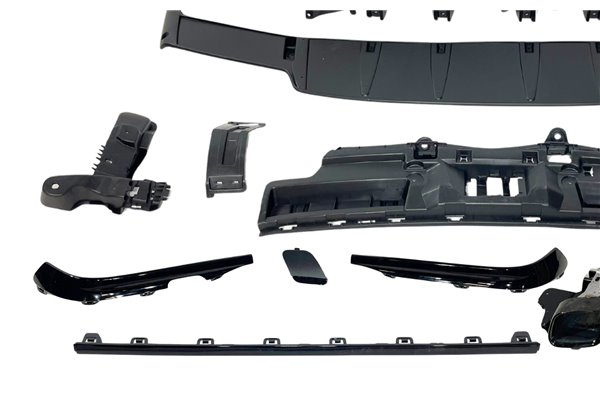 Difusor Trasero Mercedes GLC X253 COUPE 2020+ Look GLC63 Black