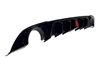 Difusor Trasero Volkswagen Golf 7.5 Negro Brillante