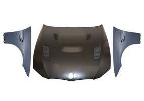 Capó Y Aletas BMW E92 / E93 Look M3 ´06-14