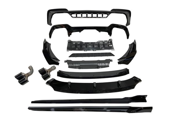 Kit De Carrocería BMW X3 G01 2018-2021 Look M Performance Brillante Negro