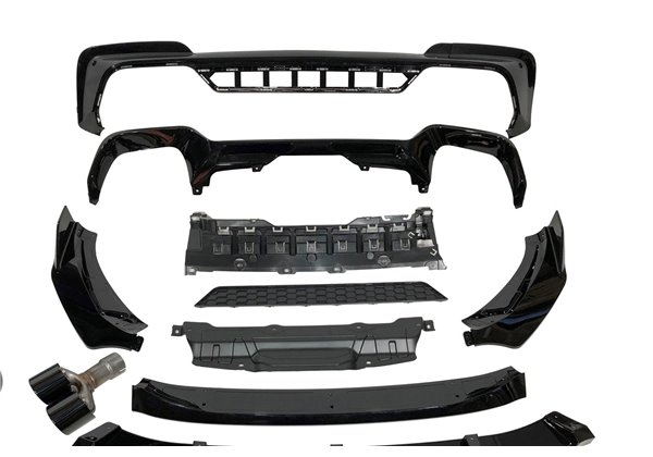 Kit De Carrocería BMW X3 G01 2018-2021 Look M Performance Brillante Negro