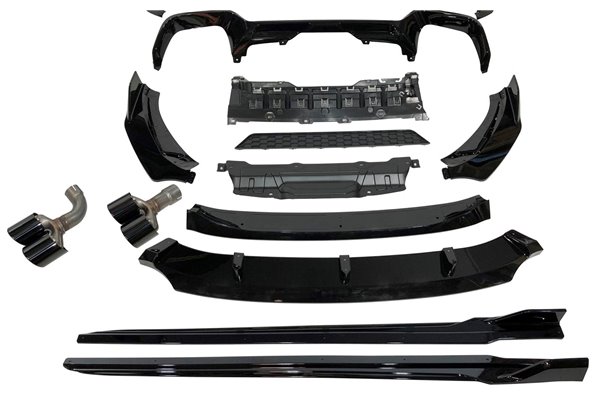 Kit De Carrocería BMW X3 G01 2018-2021 Look M Performance Brillante Negro