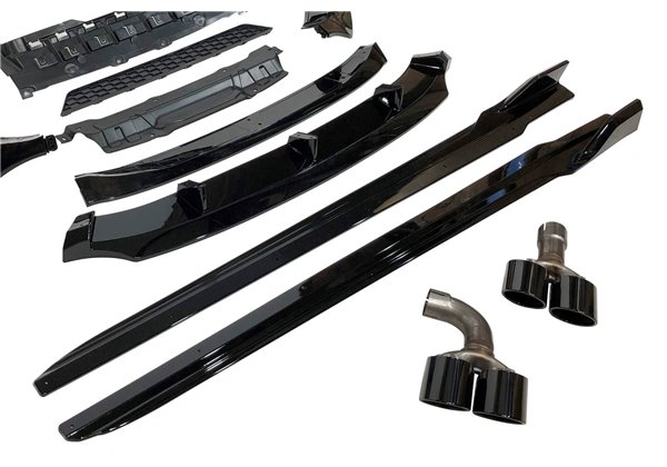 Kit De Carrocería BMW X3 G01 2018-2021 Look M Performance Brillante Negro