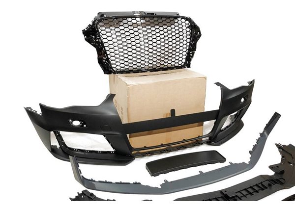 Paragolpes Delantero Audi A3 V8 13-15 Sportback / 3 Puertas  Look RS3 II Antinieblas