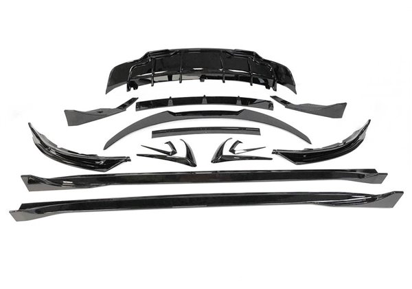 Kit De Carrocería Tesla Model 3 2017-2022 Negro Brillante