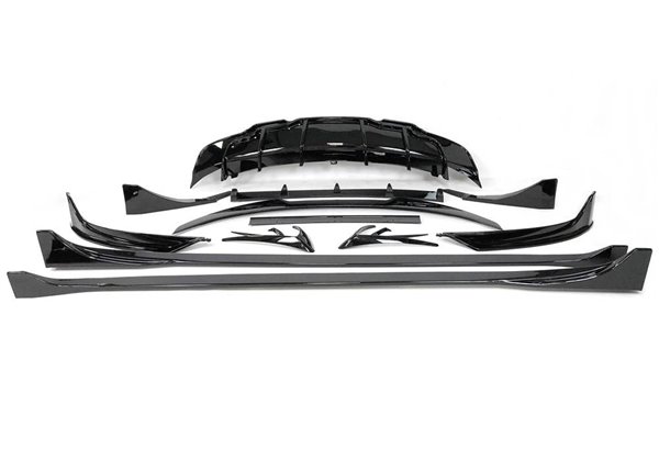 Kit De Carrocería Tesla Model 3 2017-2022 Negro Brillante