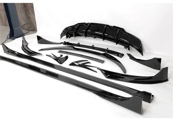 Kit De Carrocería Tesla Model 3 2017-2022 Negro Brillante