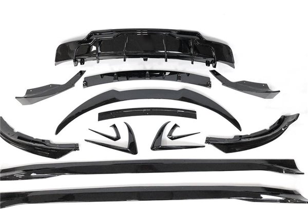 Kit De Carrocería Tesla Model 3 2017-2022 Negro Brillante