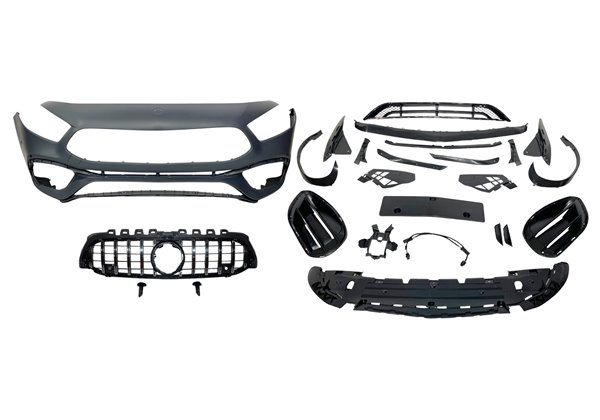 Paragolpes Delantero Mercedes W177 / V177 2023+ look A45 Spoiler Delantero