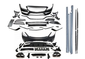 Kit De Carrocería Mercedes W205 2014-2018 4P Look AMG C63