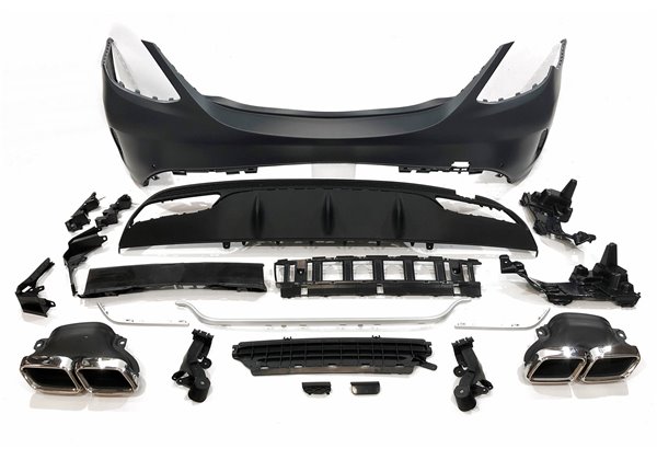 Kit De Carrocería Mercedes W205 2014-2018 4P Look AMG C63