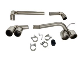 Escape BMW E90 / E92 Look M4, 2 salidas de escape de origen