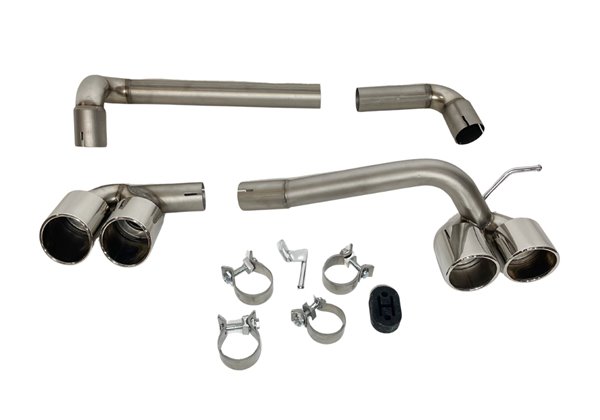 Escape BMW E90 / E92 Look M4, 2 salidas de escape de origen