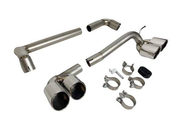 Escape BMW E90 / E92 Look M4, 2 salidas de escape de origen