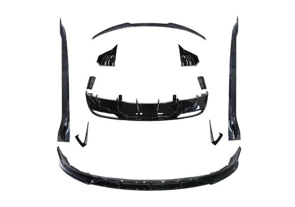 Kit De Carrocería Tesla Model 3 LCI 2024+ Look Fast Negro Brillante