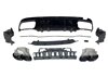 Difusor Trasero Mercedes W205 2019 4P / SW Look C63 Black
