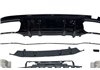 Difusor Trasero Mercedes W205 2019 4P / SW Look C63 Black