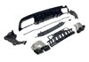 Difusor Trasero Mercedes W205 2019 4P / SW Look C63 Black