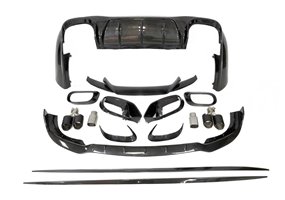 Kit De Carrocería Mercedes R190 Look AMG GT 4 Puertas Carbono