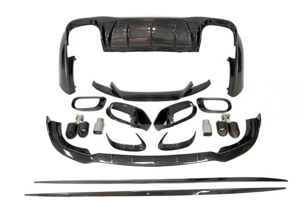 Kit De Carrocería Mercedes R190 Look AMG GT 4 Puertas Carbono