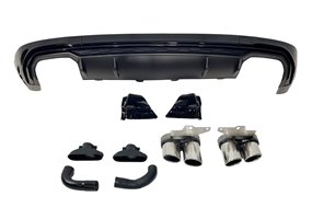 Difusor Trasero Audi Q5 2018-2025 Look SQ5