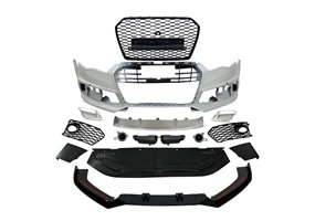 Paragolpes Delantero Audi A6 2015-2018 C7 Look RS6 Spoiler Cámara