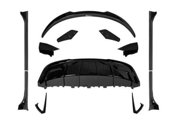 Kit De Carrocería Tesla Model Y Negro Brillante
