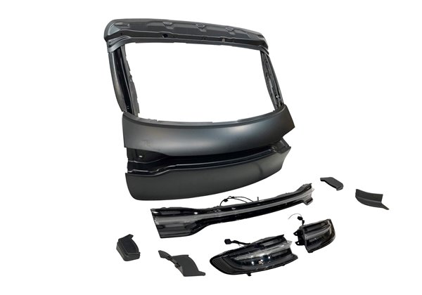 Portón Porsche Macan 2014-2019 Look 2020 Aluminio