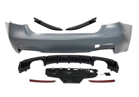 Paragolpes Trasero BMW F30 Look M Performance 2 Salidas doble  Punteras