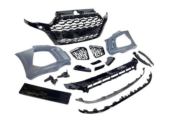 Paragolpes Delantero Audi A3 3 Puertas / Sportback 2012-2015 Look RS3 21