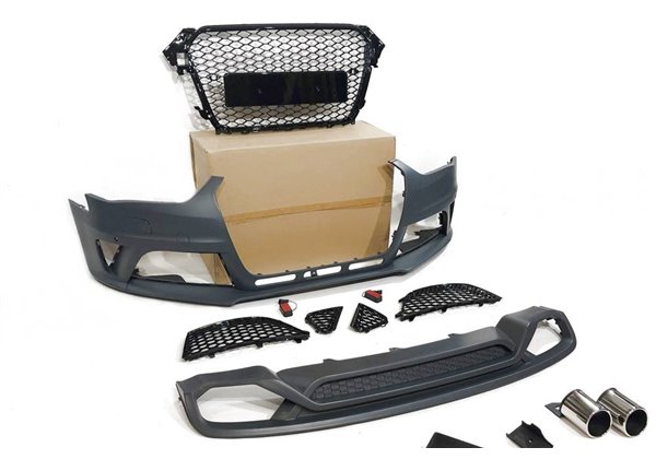 Kit De Carrocería Audi A4 B8.5 13-15 Look RS4 ABS