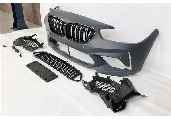 Kit De Carrocería BMW F20 LCI Look M2C 2 Salidas doble Brillante Negro