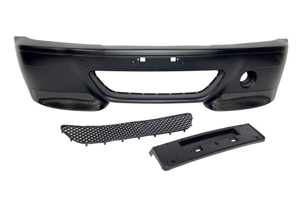Paragolpes Delantero BMW E46 Look M3 ABS C/Punteras Carbono Look CSL