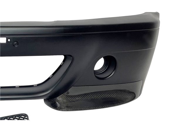 Paragolpes Delantero BMW E46 Look M3 ABS C/Punteras Carbono Look CSL