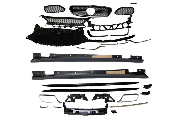Kit De Carrocería Mercedes W212 2014-2015 Sensor Look E63