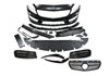 Paragolpes Delantero Mercedes W176 2012-2015 A45 Look AMG Parrilla Con Sensores