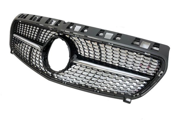 Paragolpes Delantero Mercedes W176 2012-2015 A45 Look AMG Parrilla Con Sensores