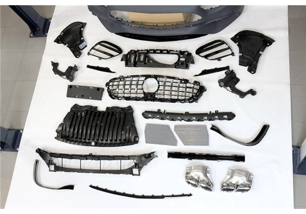 Kit De Carrocería Mercedes W213 4p 2020+ look AMG E63 ABS