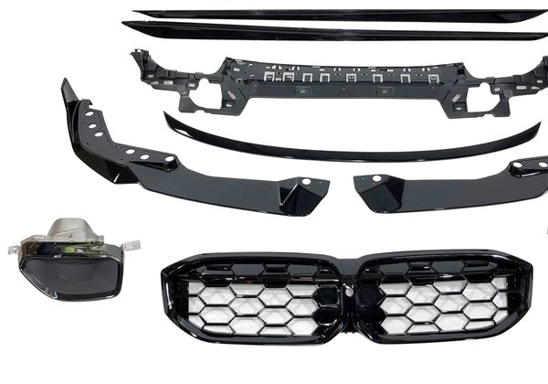 Kit De Carrocería BMW G20 / G21 LCI Look M Performance Brillante Negro