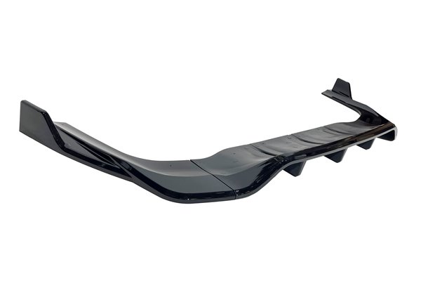 Difusor Trasero Mercedes C254 GLC 2023+ Coupe look AMG GLC63 Negro Brillo