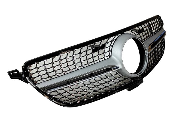 Parrilla Mercedes GLE Coupe C292 (2015-2018) GLE W166 SUV (2015-2018) Look Diamond Cámara Chromed