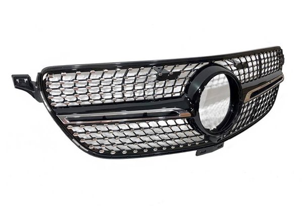 Parrilla Mercedes GLE Coupe C292 (2015-2018) GLE W166 SUV (2015-2018) Look Diamond Cámara
