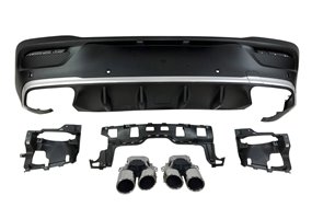 Difusor Trasero Mercedes C167 GLE 2020 Colas Look E53