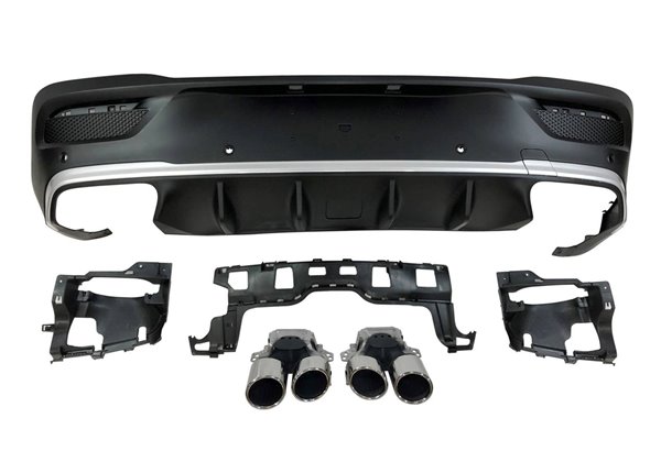 Difusor Trasero Mercedes C167 GLE 2020 Colas Look E53